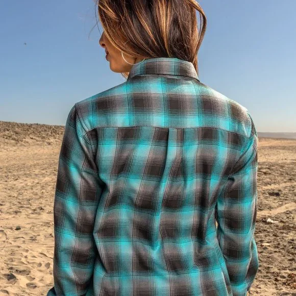 DIXXON Flannel TORTUGA Women's Flannel Shirt M - Picture 8 of 12